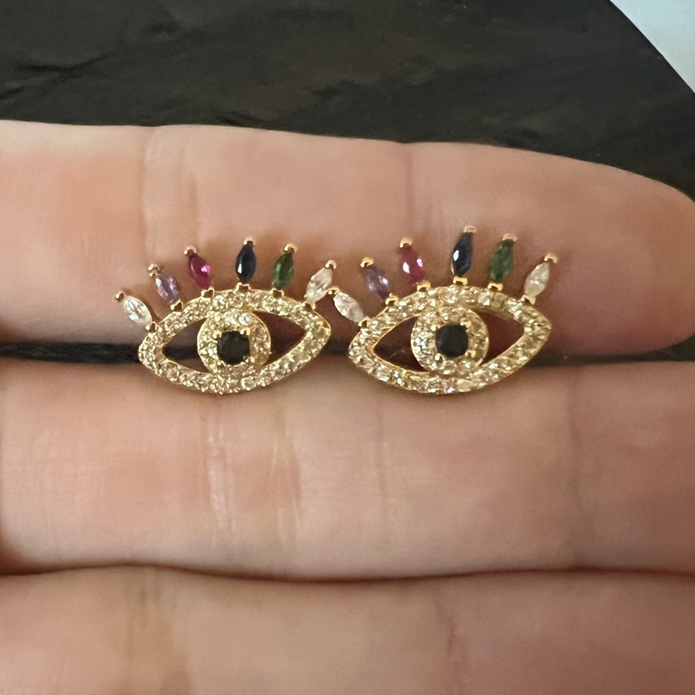Evil Eye Earrings